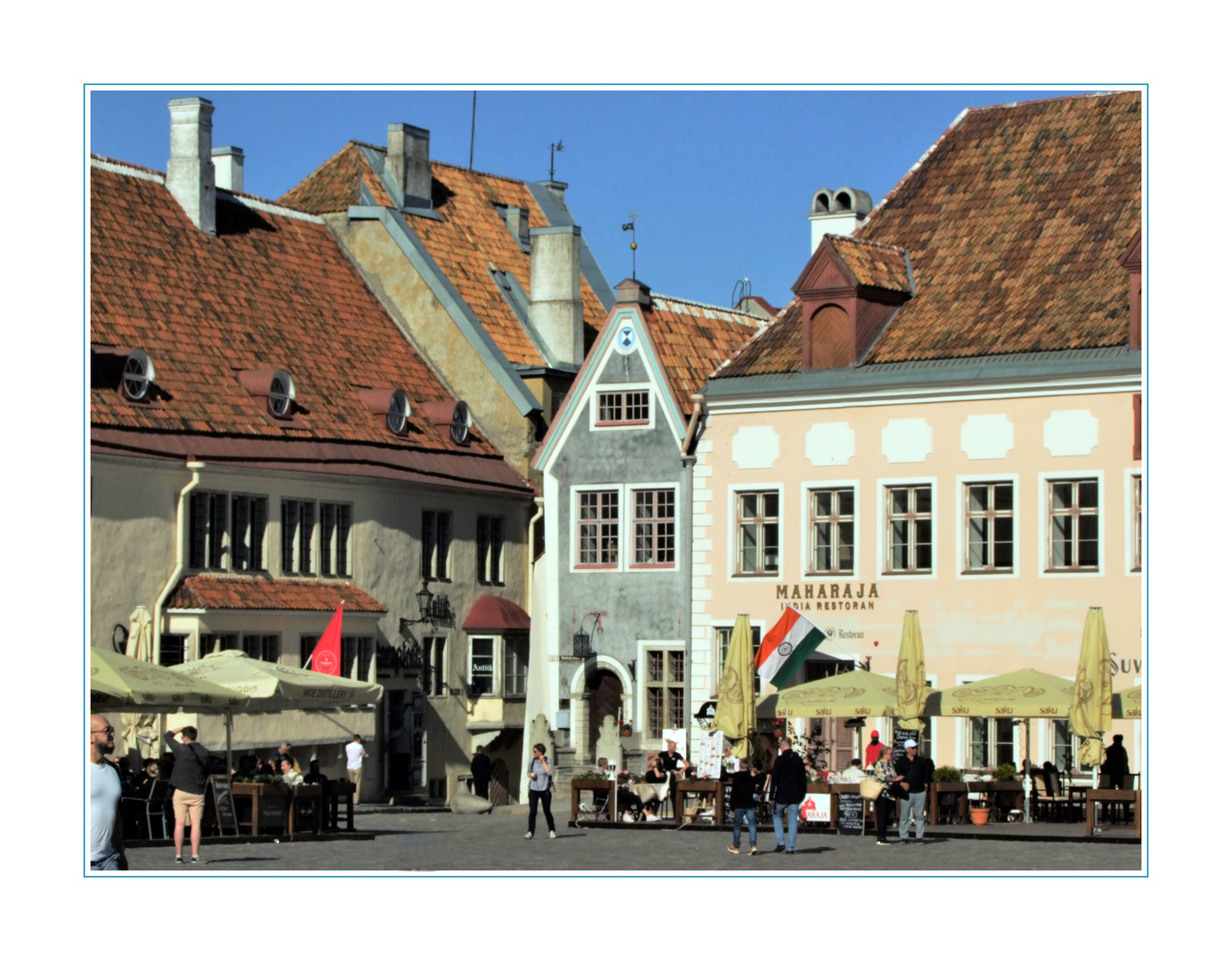 Am Rathausplatz von Tallinn