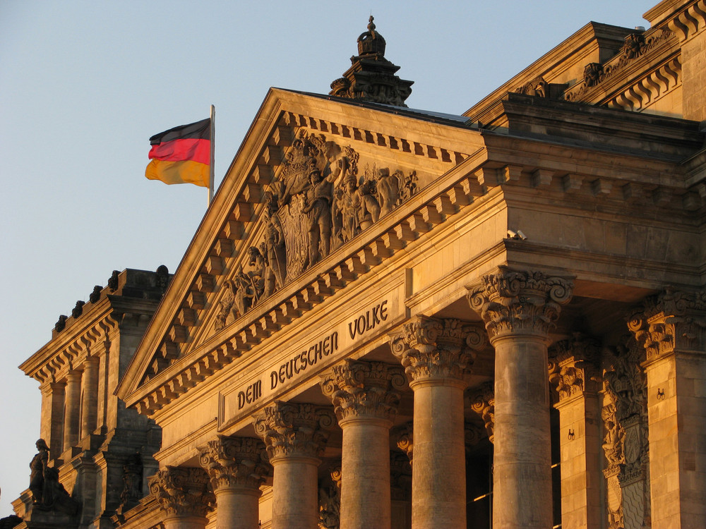 Am Reichstag....Berlin