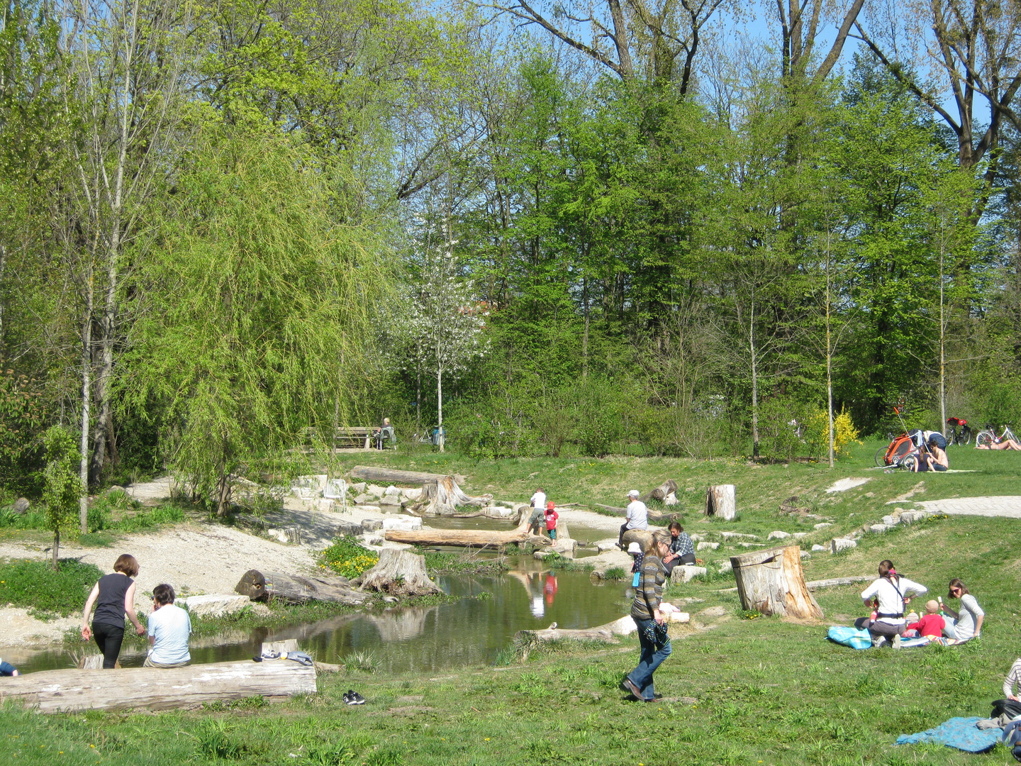 Am renaturierten Bach Foto & Bild deutschland, europe, bayern Bilder