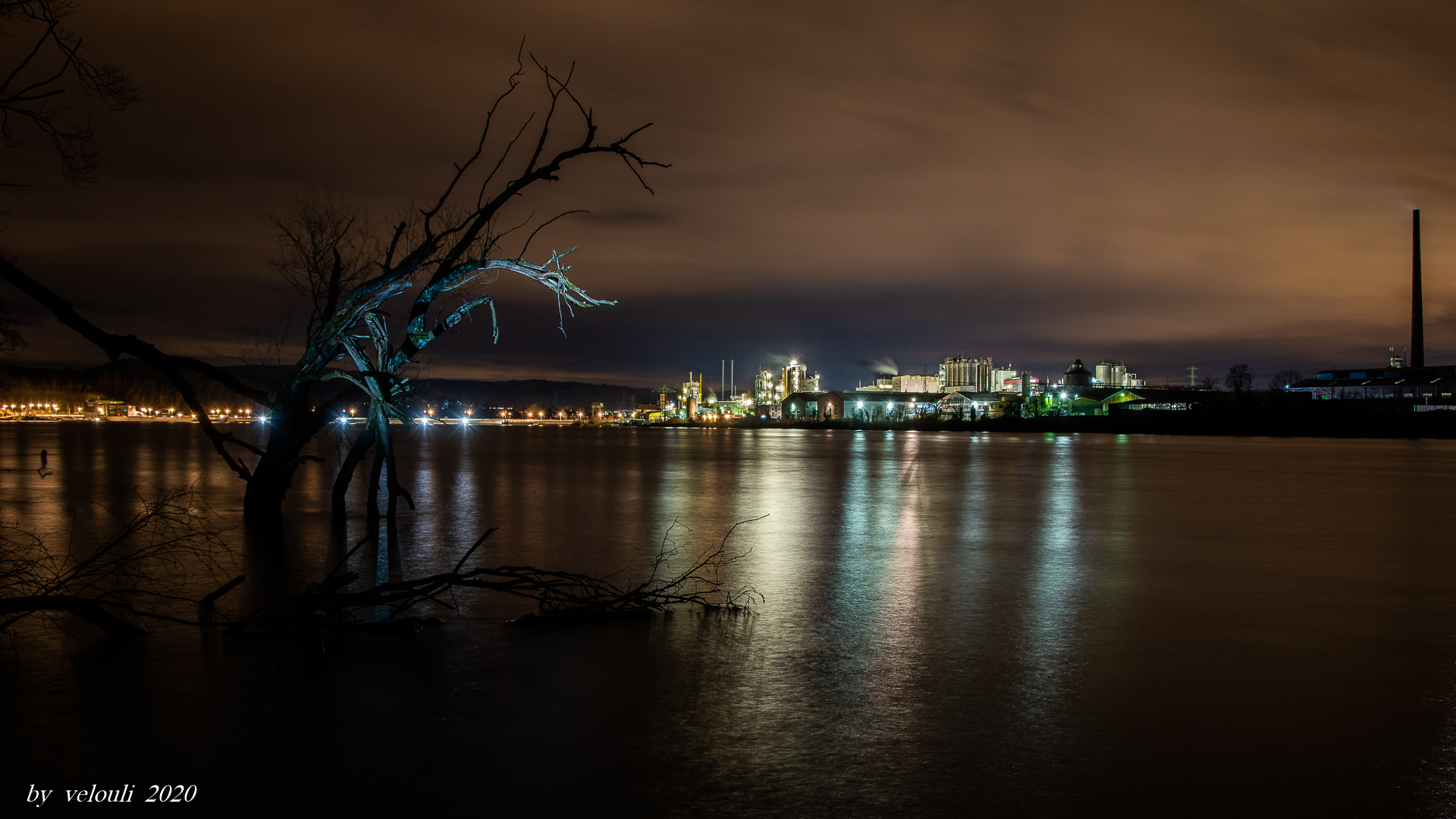 am Rhein bei Nacht 2