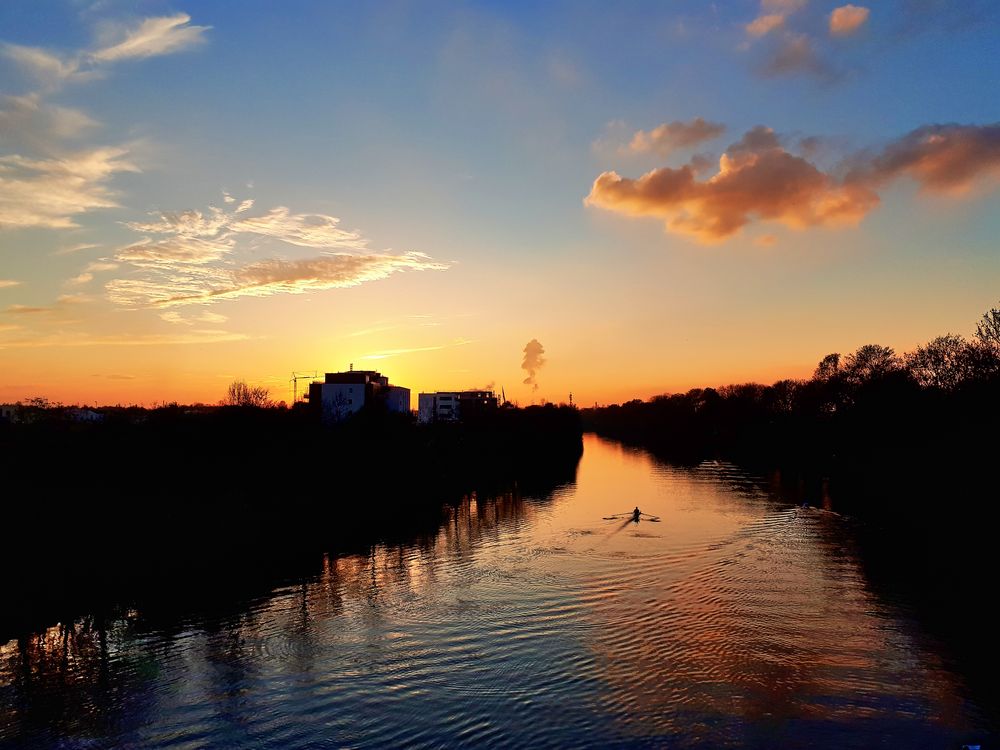 Am Rhein-Herne-Kanal in Gelsenkirchen