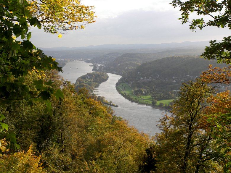 Am Rhein wird es Herbst