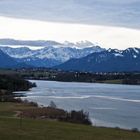 Am Riegsee vor dem Wetterstein-Massiv