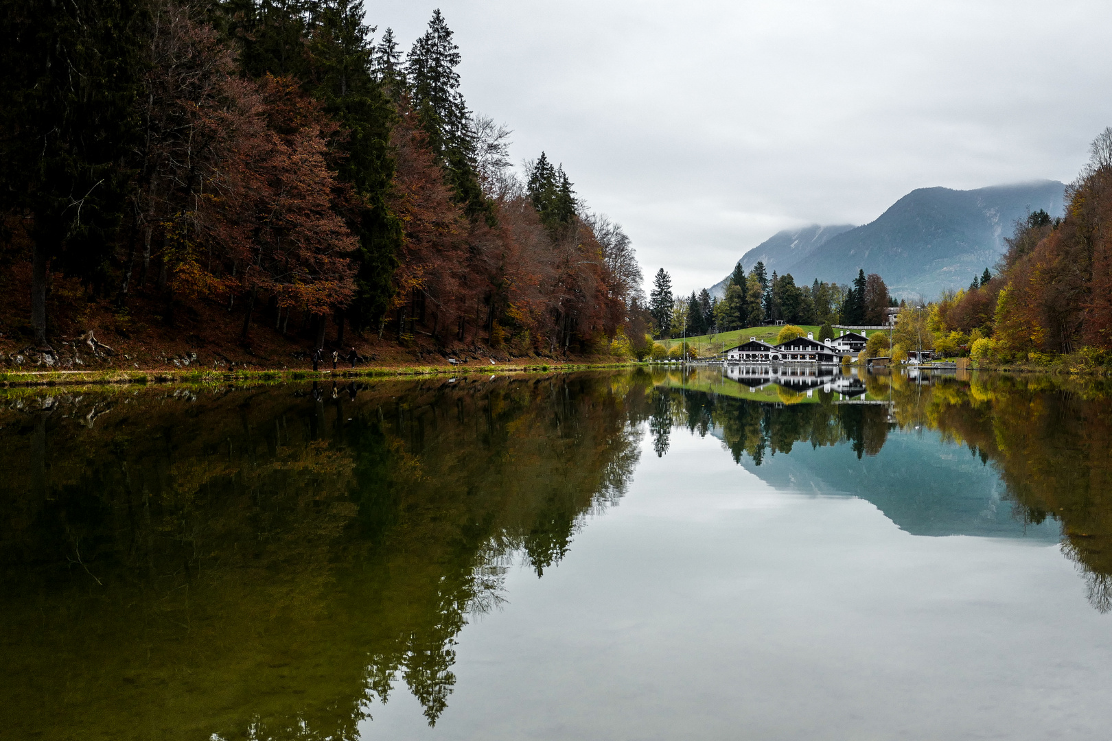 Am Rießersee bei Garmisch-Partenkirchen.