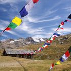 Am Rifugio Vittorio Sella