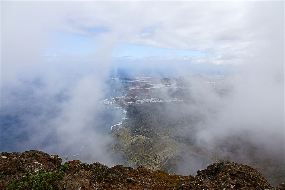 am Risco war mehr Nebel als Sicht