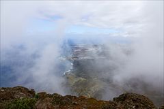 am Risco war mehr Nebel als Sicht