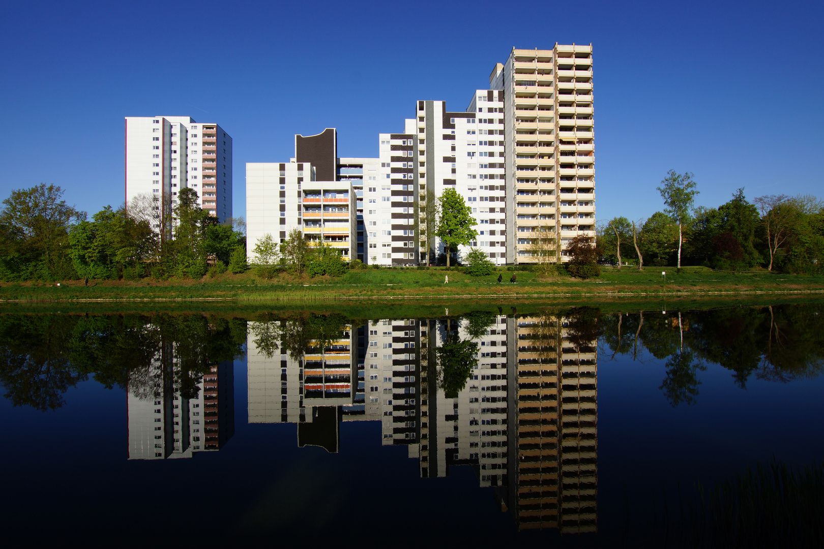 Am RMD Kanal in Erlangen