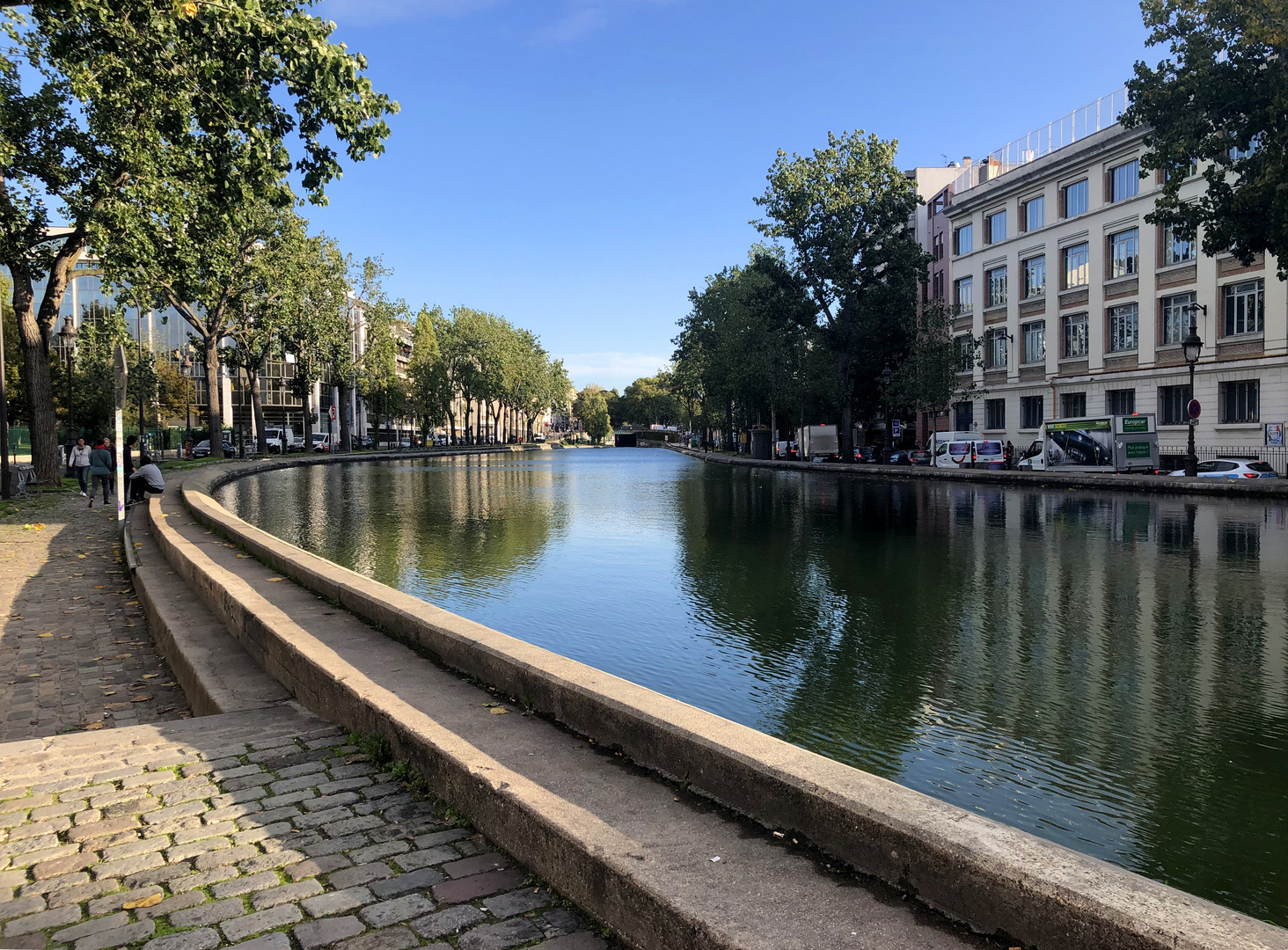 Am romantischen Canal Saint-Martin