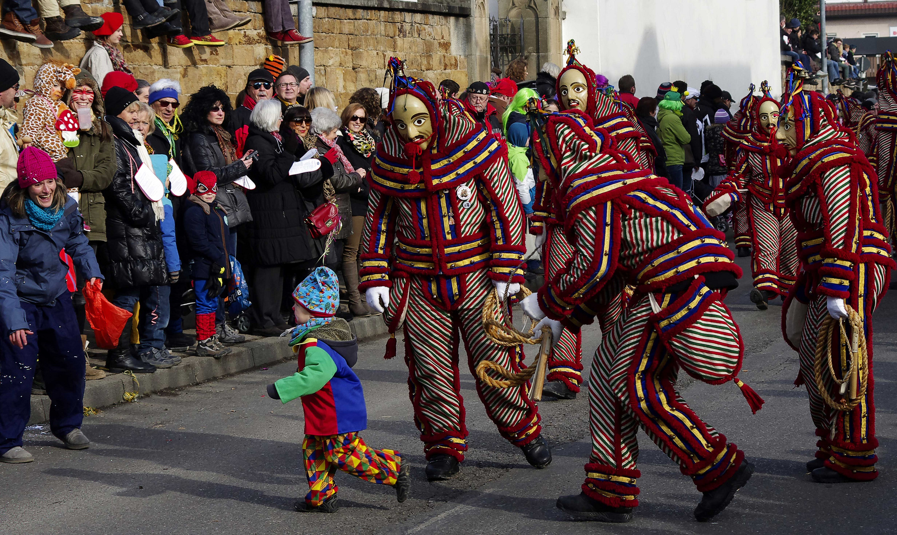 ...am Rosenmontag