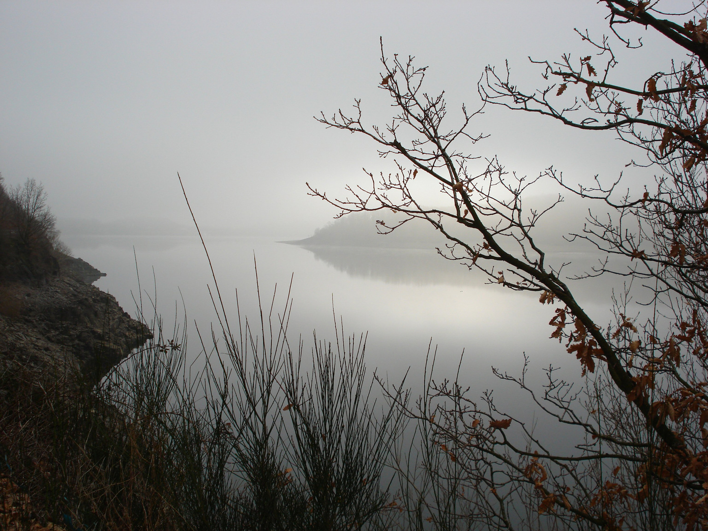 Am Rursee in der Eifel