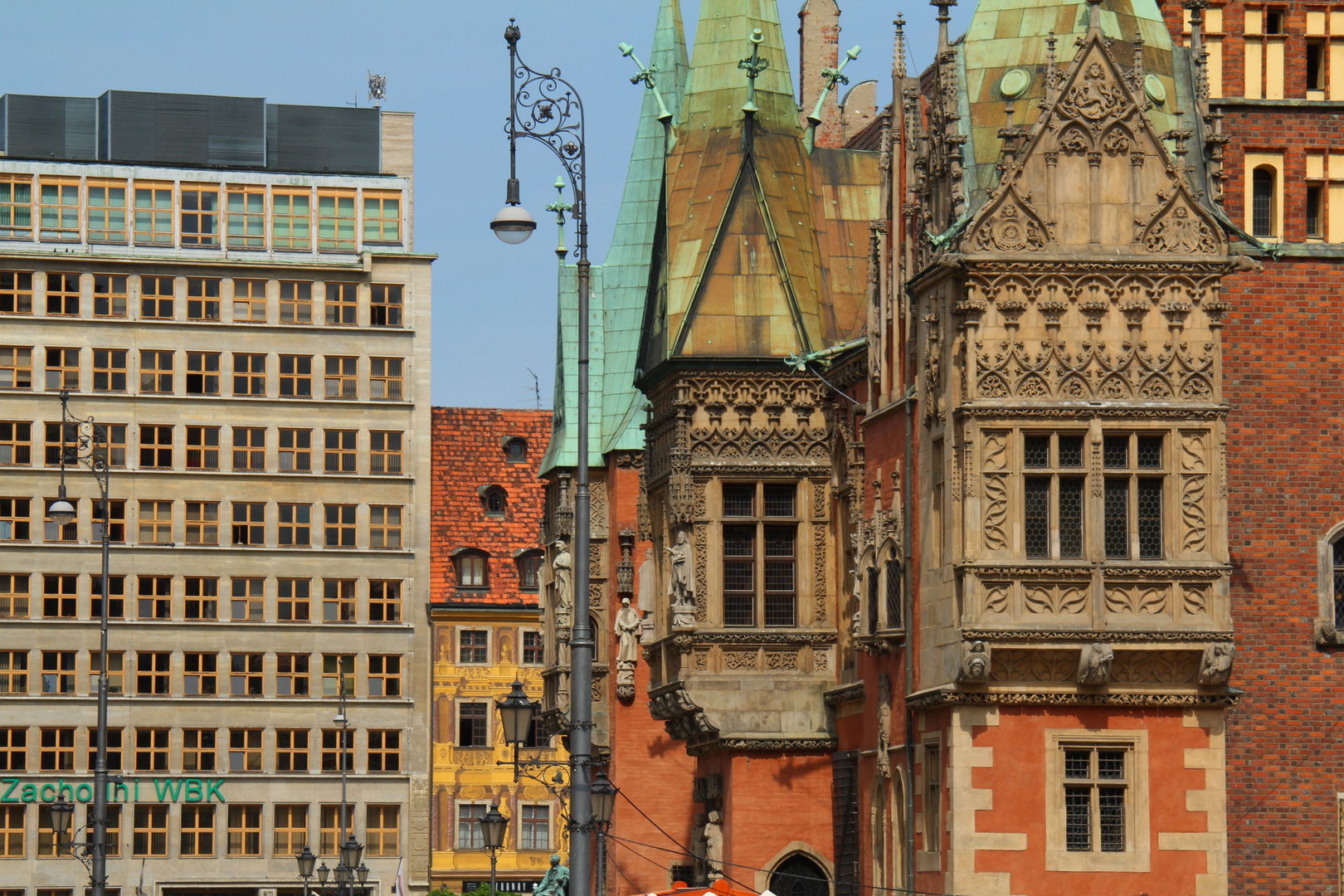 Am Rynek in Breslau