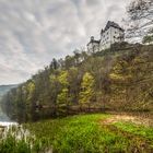 Am Saalgrund bei Schloß Burgk