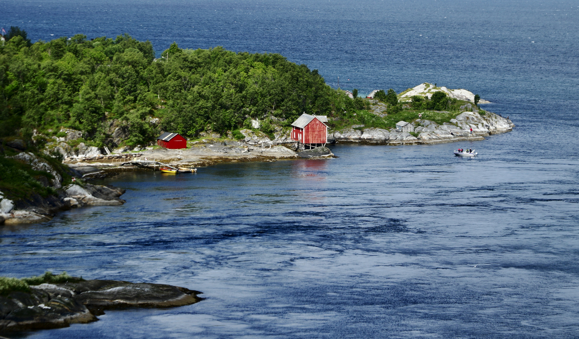 Am Saltstraumen....