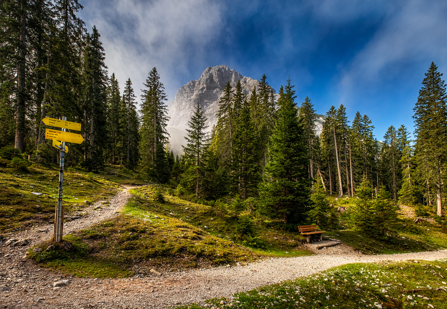 am scheideweg, das bergdrama 