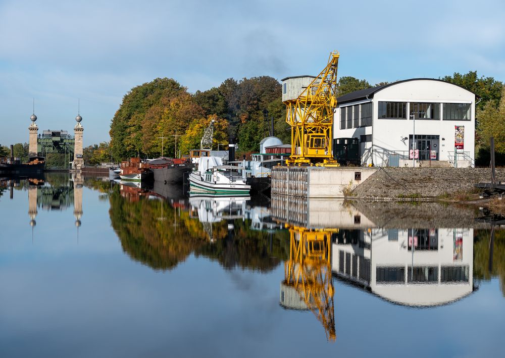 Am Schiffshebewerk Henrichenburg