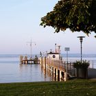 am Schiffslandessteg in Hagnau am Bodensee