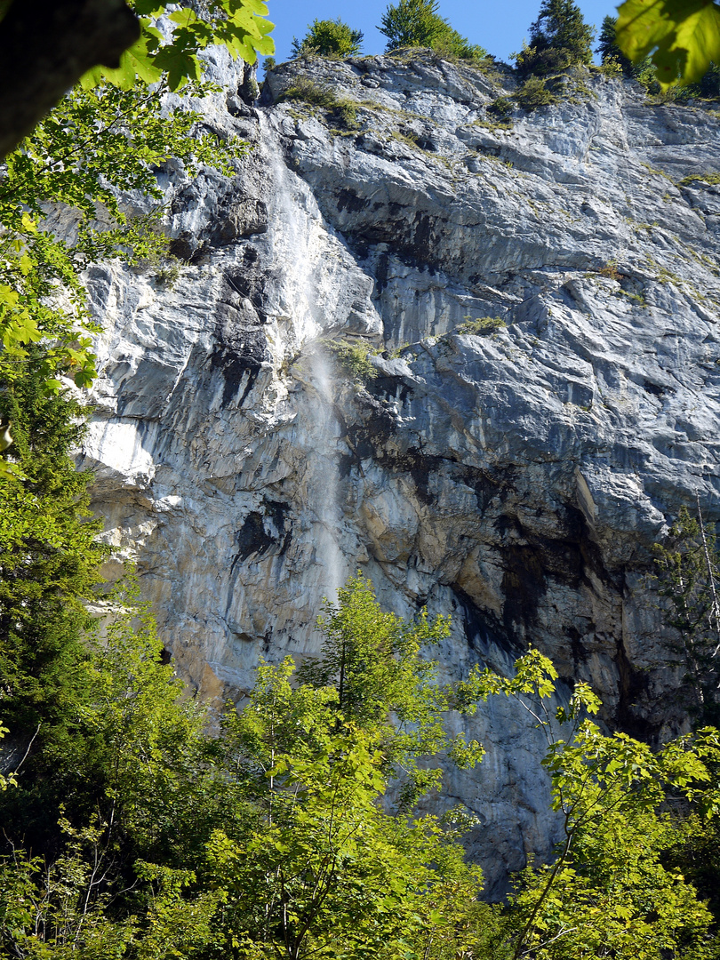 Am Schleierwasserfall!