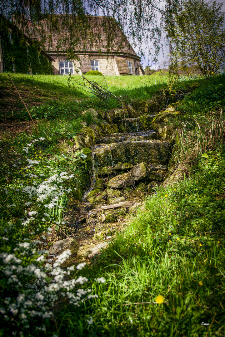 am Schloß Hämelschenburg