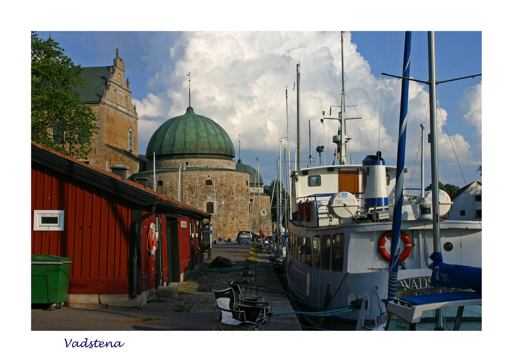 Am Schloss in Vadstena