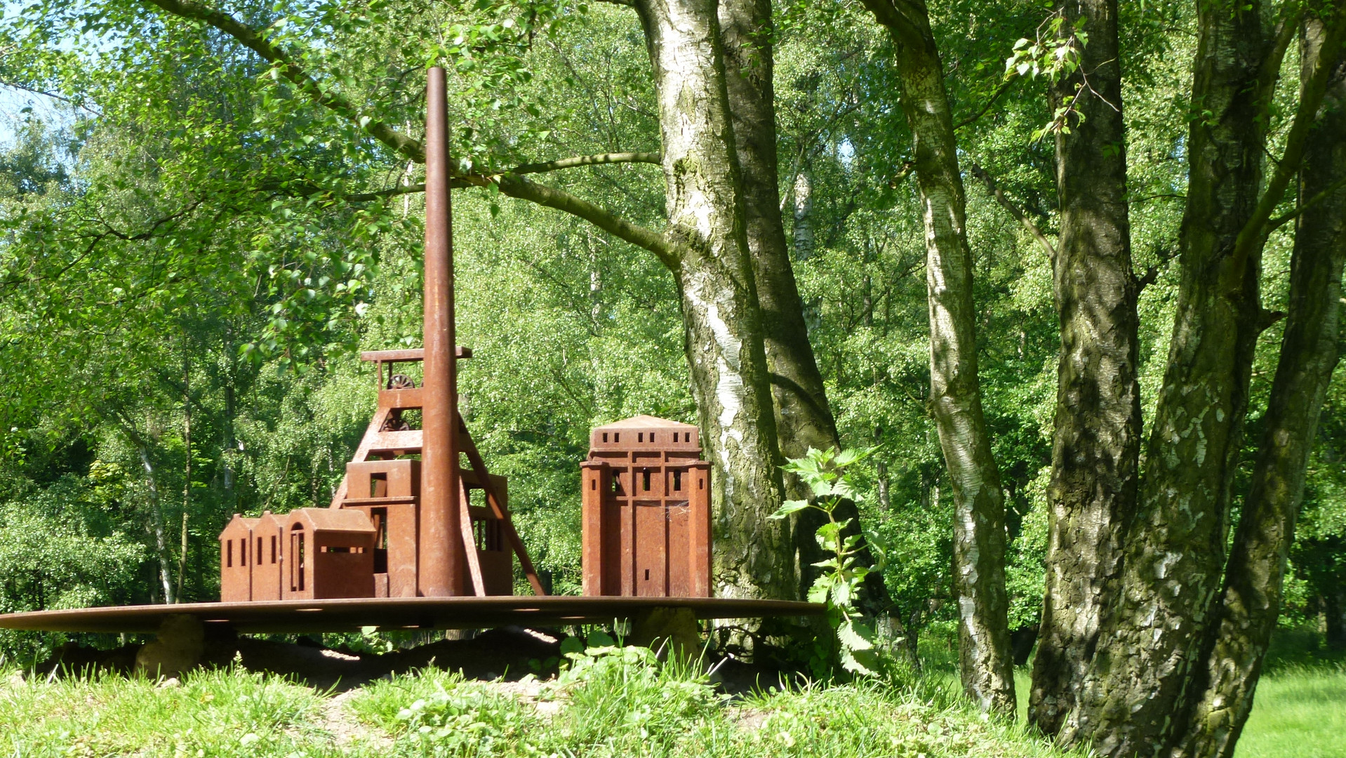 am schloss park im herten