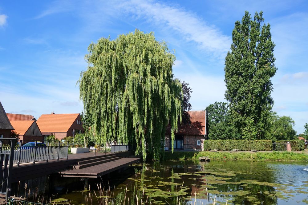 Am Schloss Raesfeld im Kreis Borken