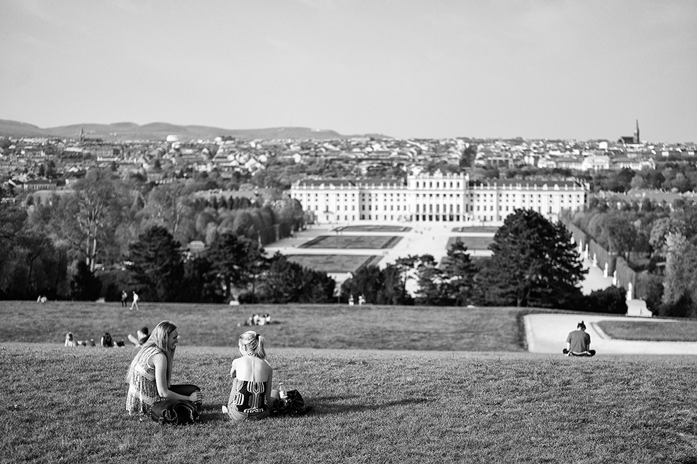 Am Schloss Schönbrunn