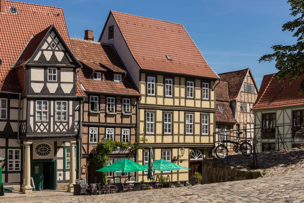 Am Schlossberg I Quedlinburg Foto & Bild architektur, profanbauten