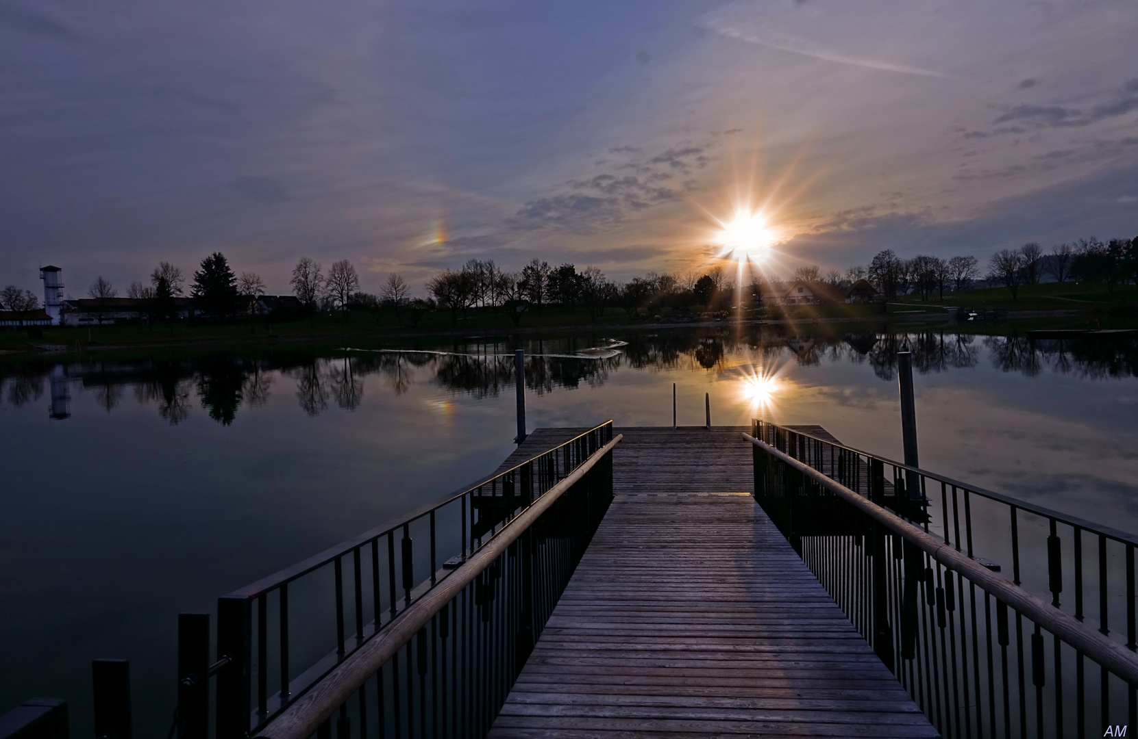 Am Schlosssee im Januar...