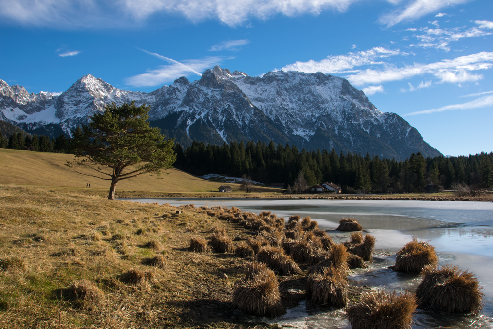 am Schmalensee bei Mittenwald