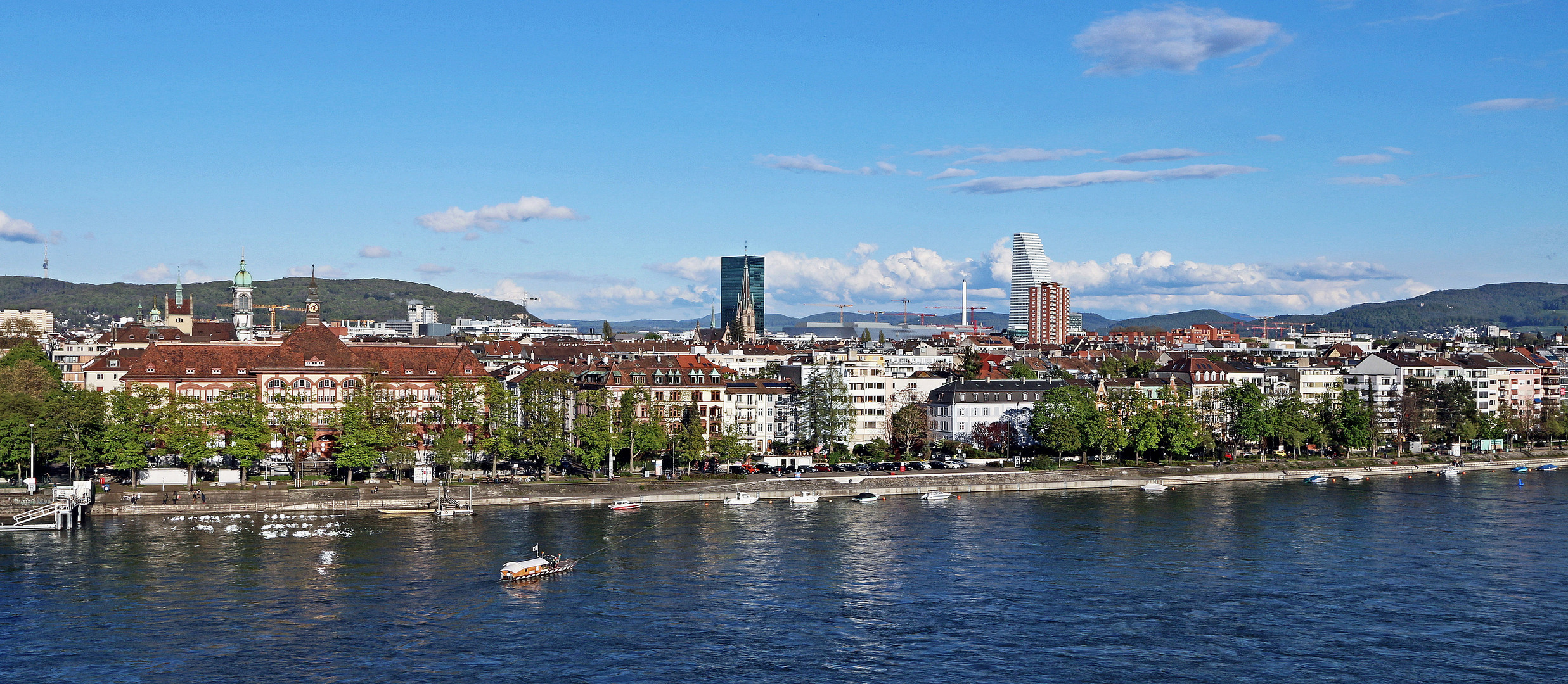 am schönen blauen Rhein