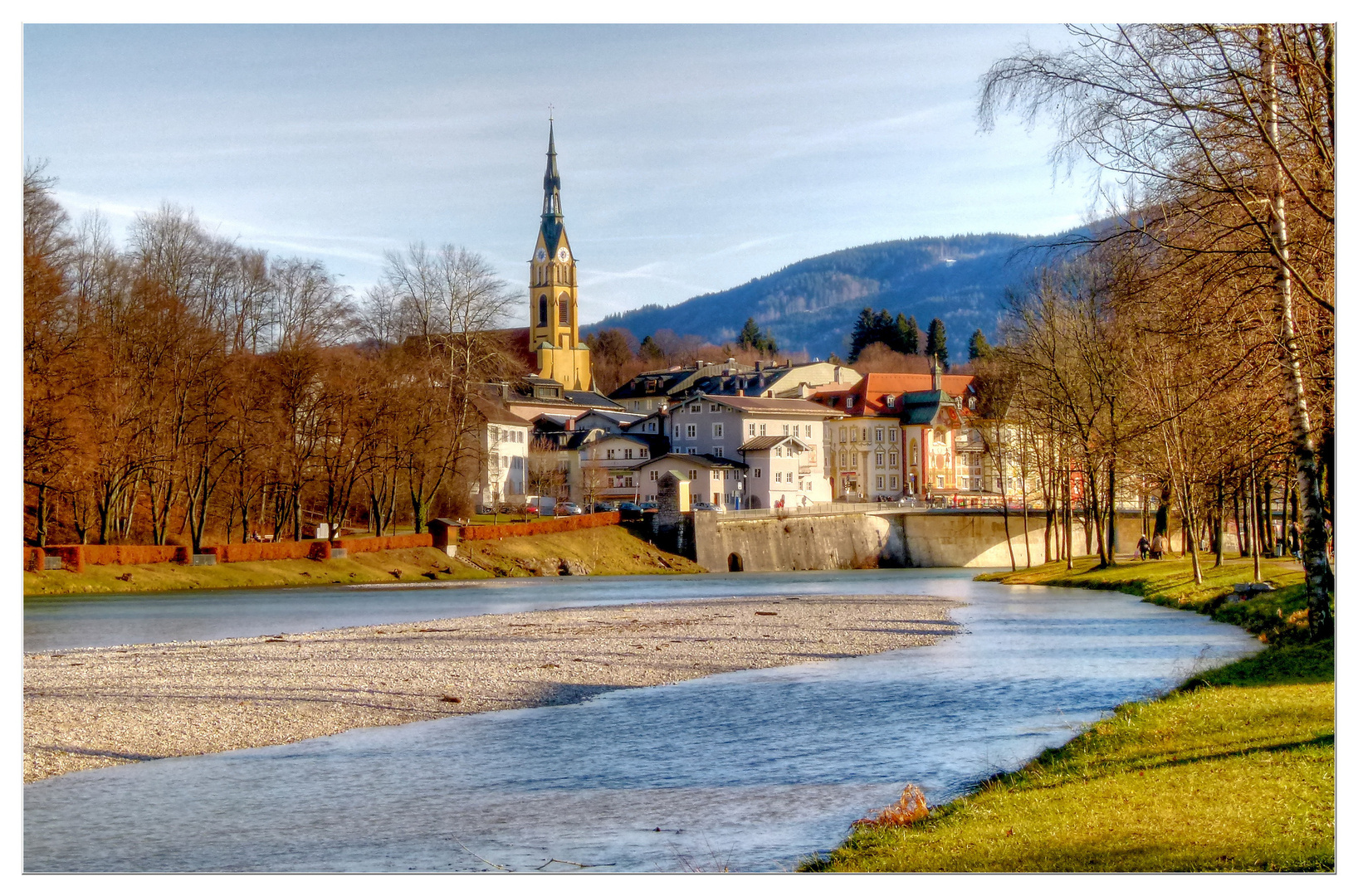 Am schönen Isarstrand