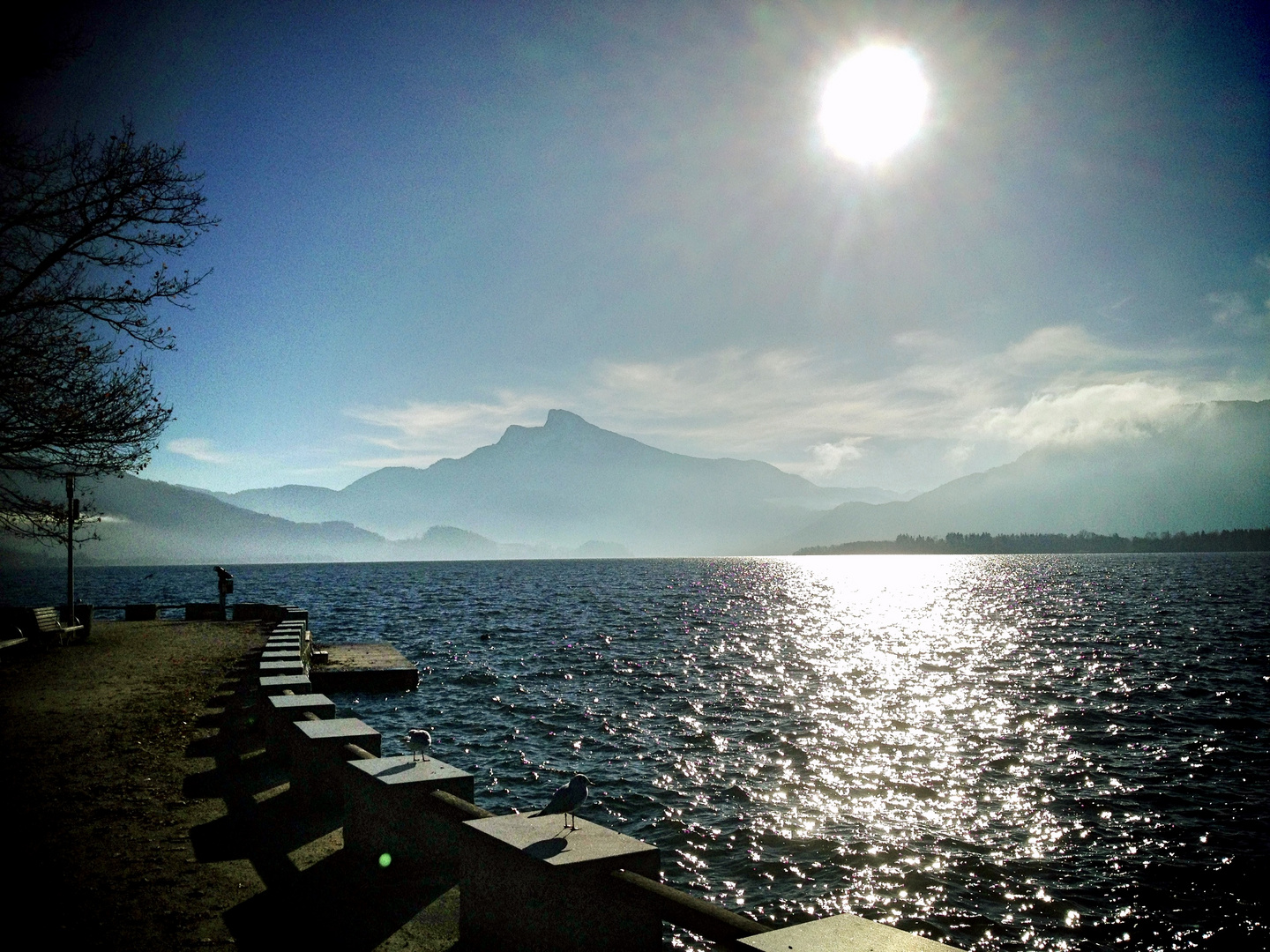 am schönen Mondsee