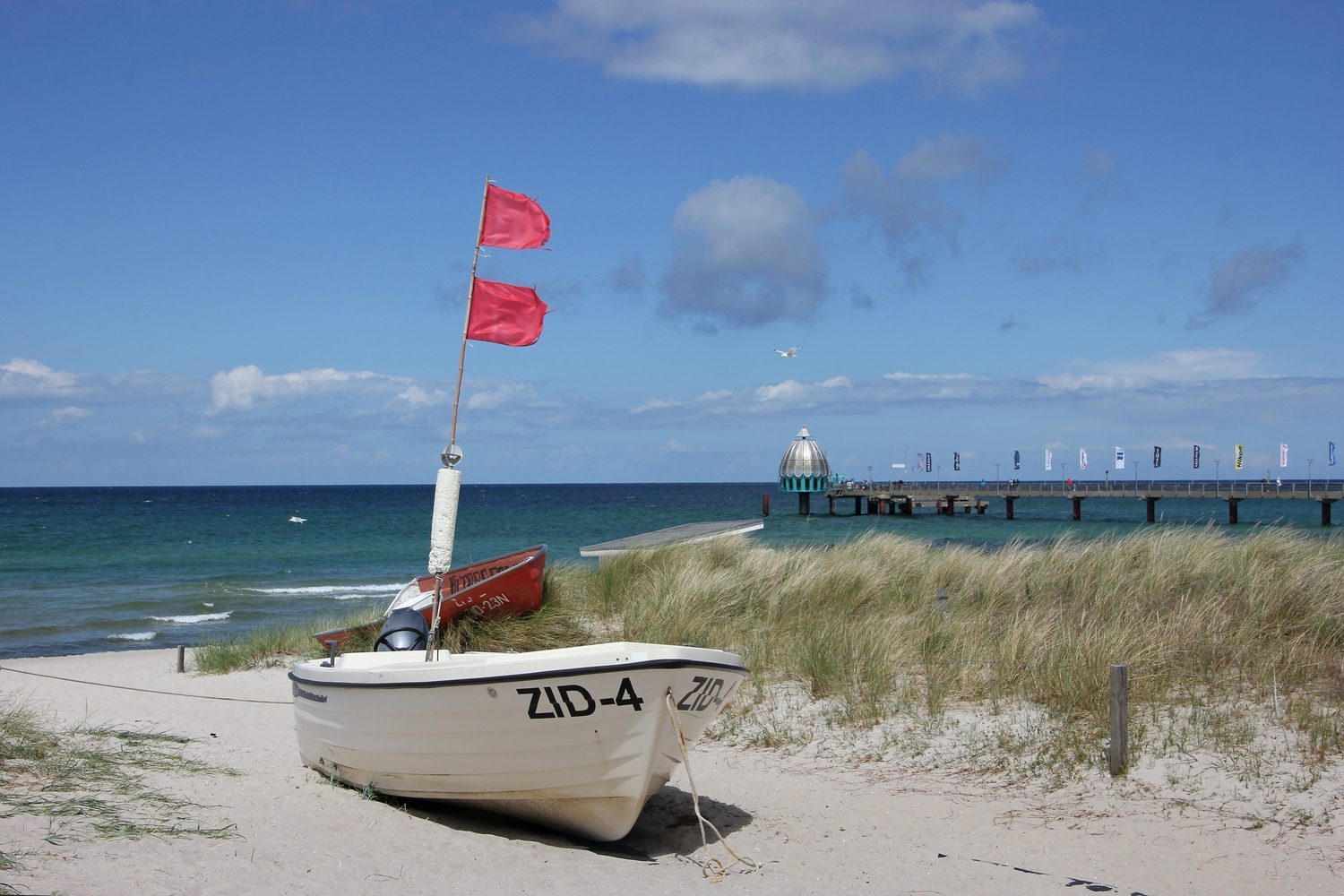 Am schönen Ostseestrand