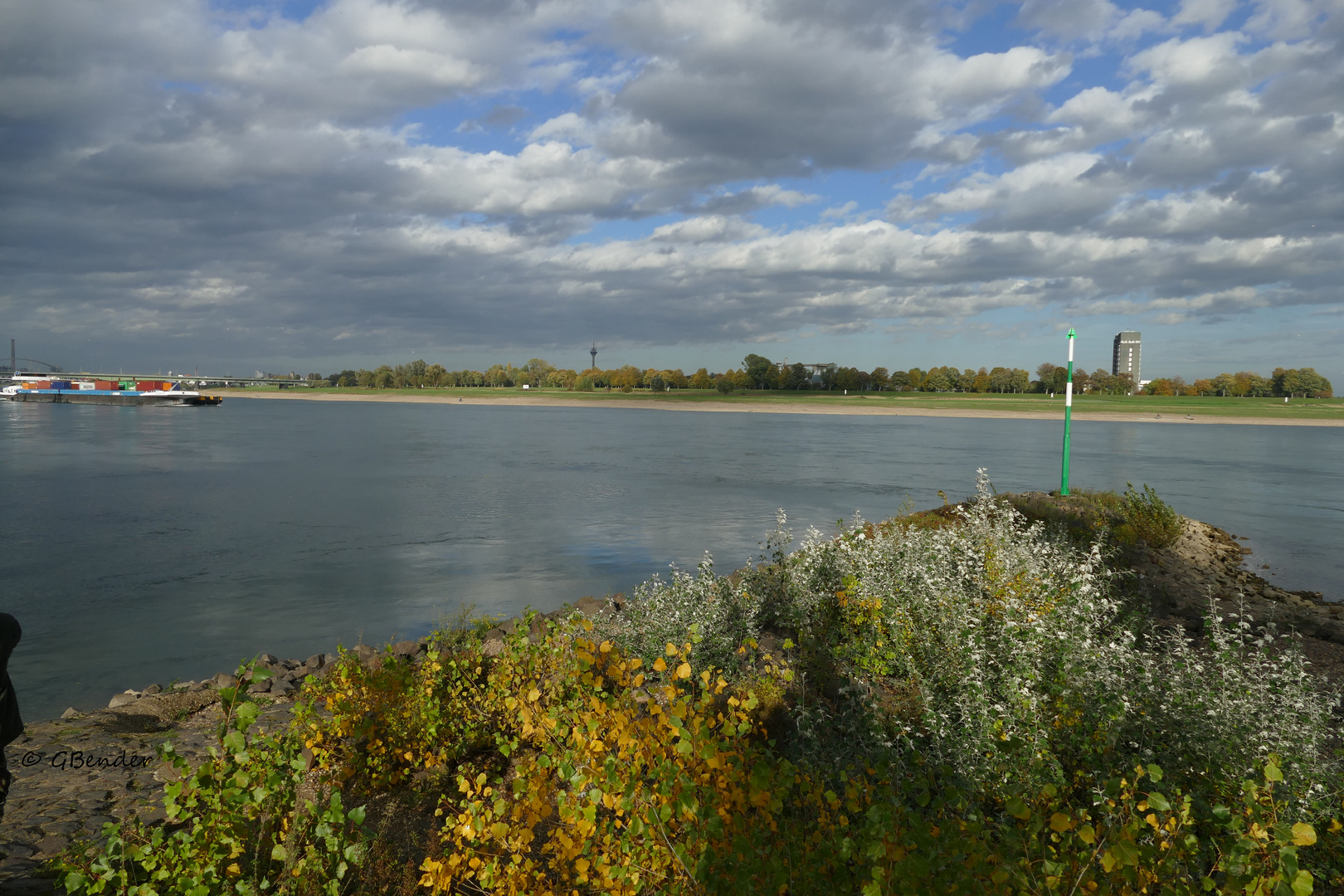 Am schönen Rhein bei Neuss-Grimlinghausen