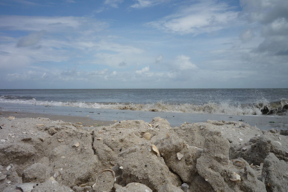 Am schönen Strand von Schillig