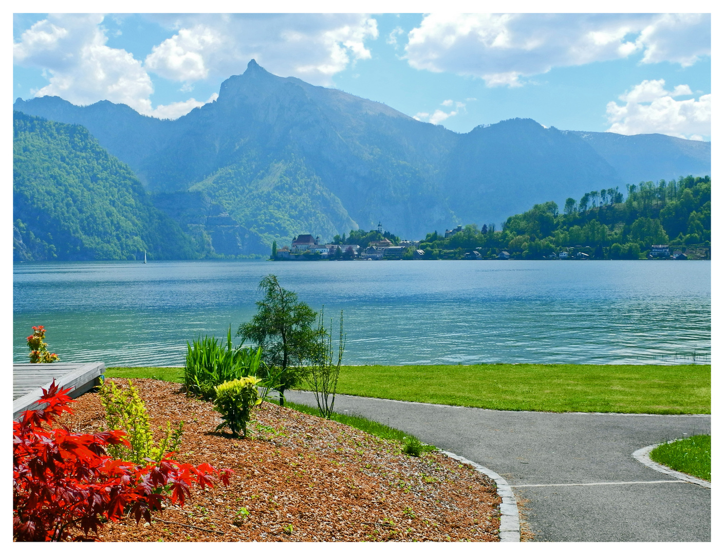 Am schönen Traunsee.