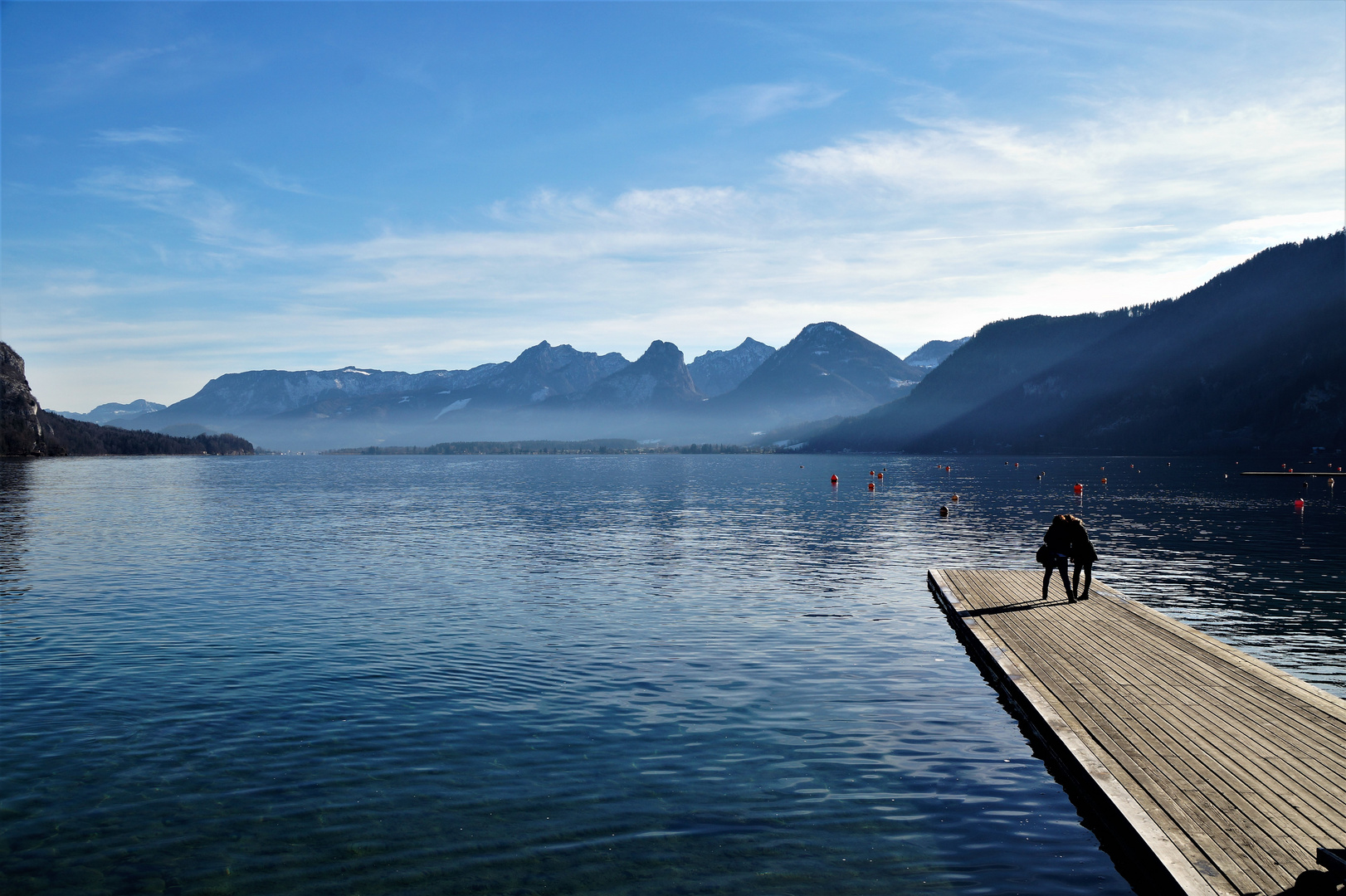 am schönen Wolfgangsee...