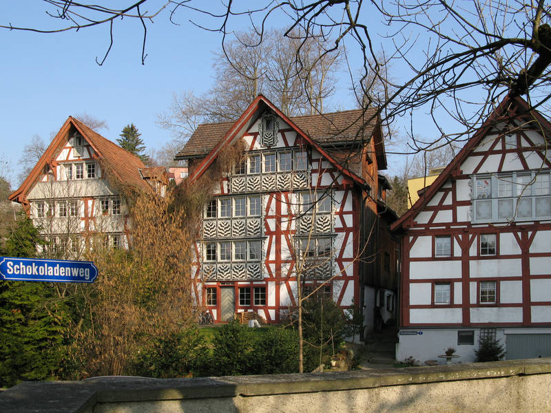 Am "Schoggiweg" in St. Georgen, St. Gallen / Variante 3 und Letzte!