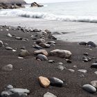 Am schwarzen Strand von Ajuy