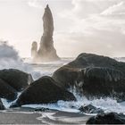 Am schwarzen Strand von Reynisfjara