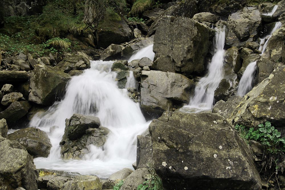 Am Schwarzwasser- Bach im Kleinwalsertal