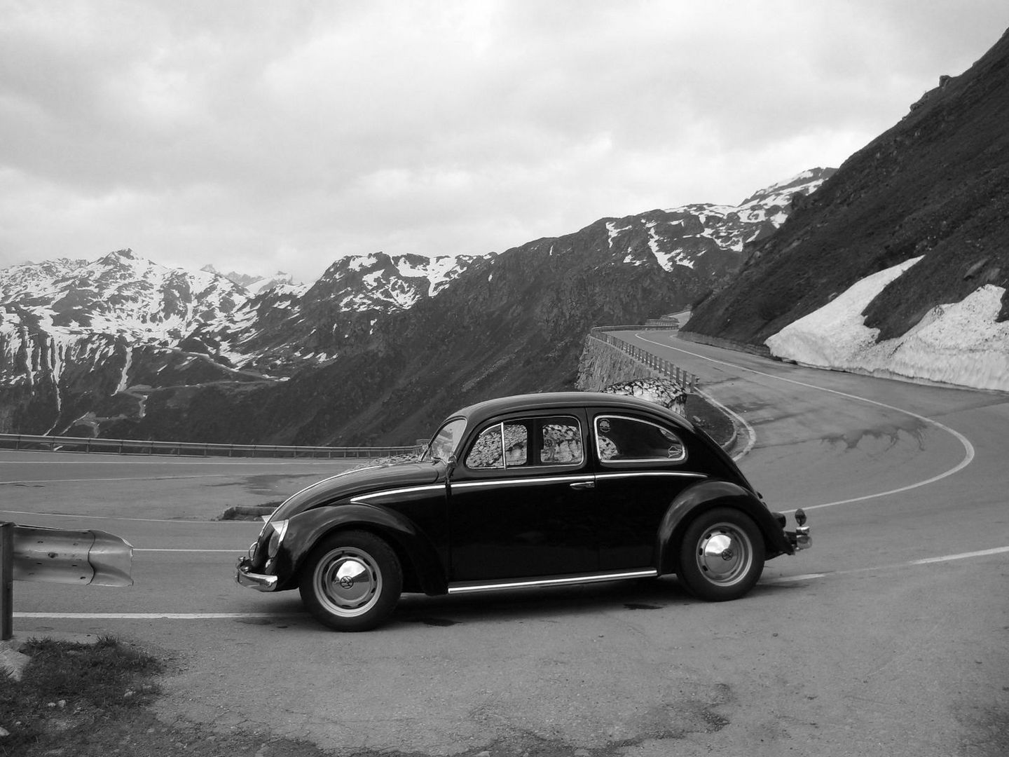 am schweizer Furka - Pass