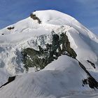 Am schweizer Nationalfeiertag das 4027 Meter hohe Allalinhorn vom...