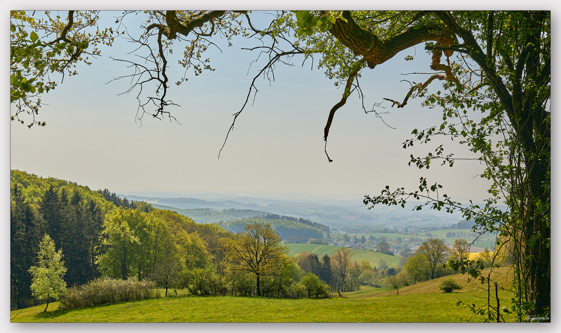 Am Schwelentruper Höhenweg...