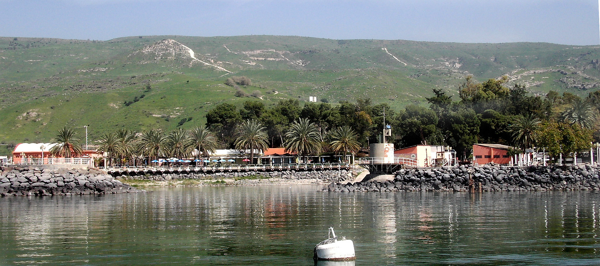 Am See Genezareth - Kibbuz Ein-Gev am Südrand der Golanhöhen