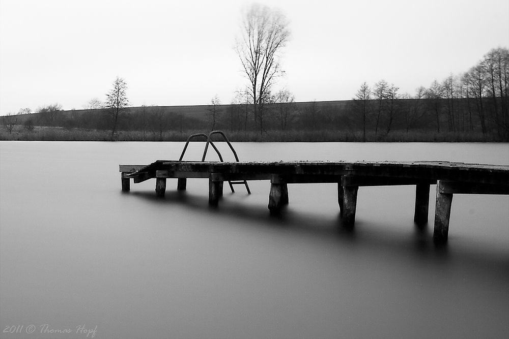 Am See, kalt, windig ... Herbst halt.