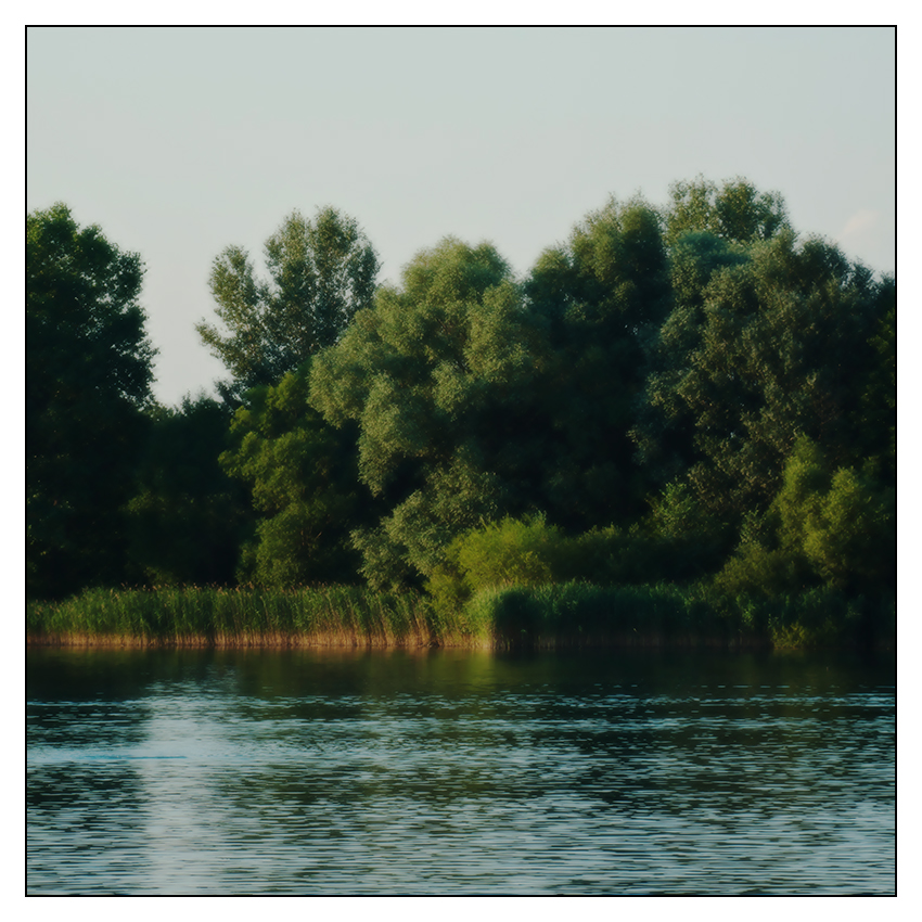 am See, nach zwei Weizen in der Sonne