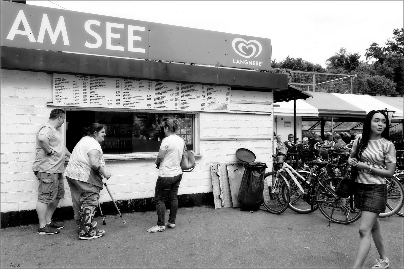 AM SEE  oder  eine Pott - Sze·ne·rie