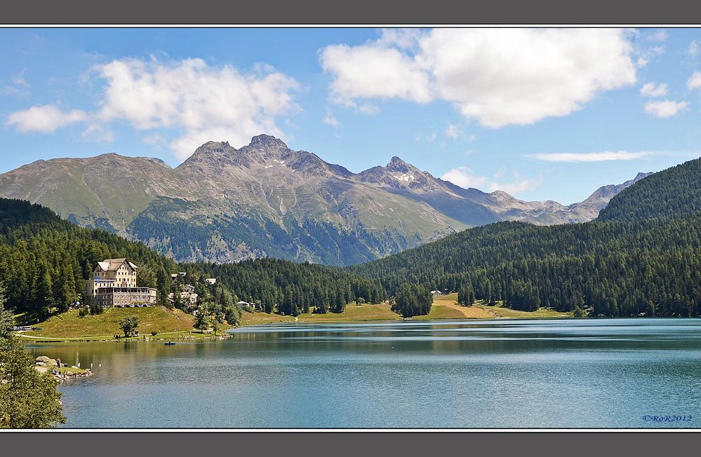 Am See von St.Moritz